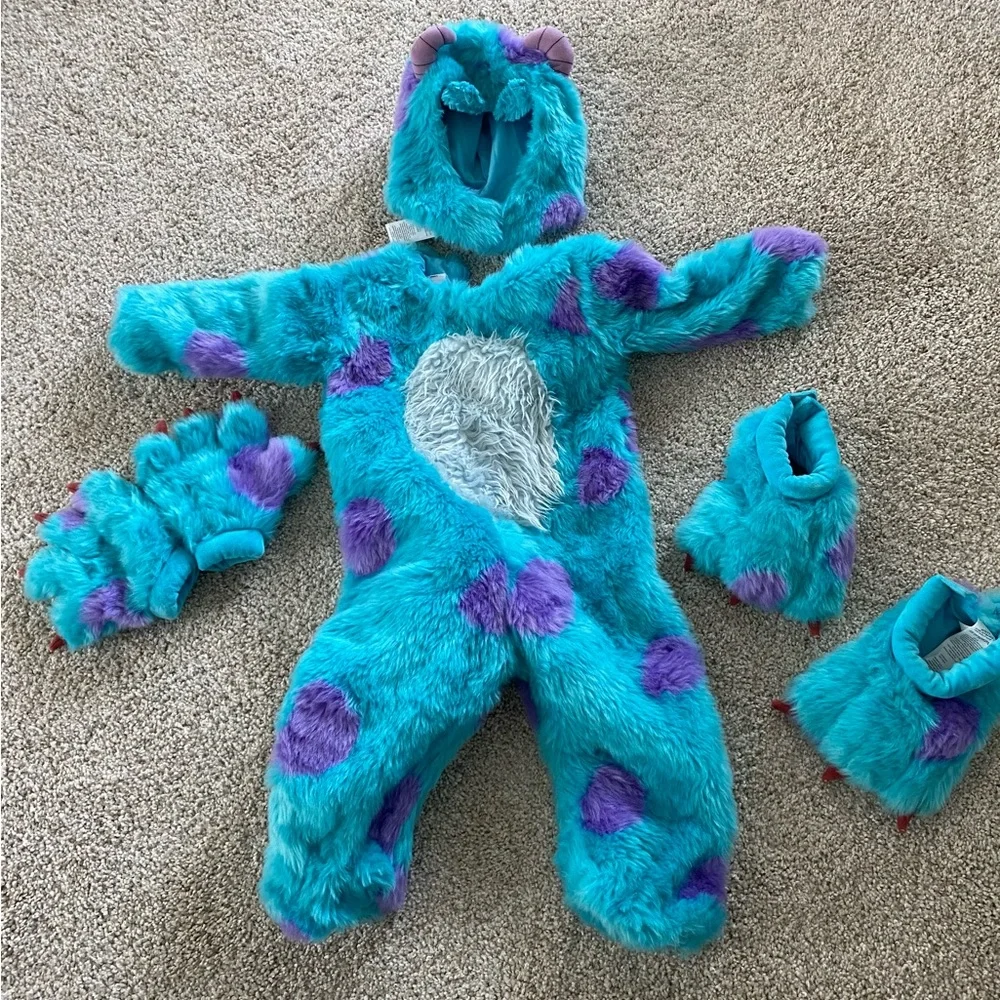 Pottery Barn Kids Sulley Costume - Picture 2 of 8